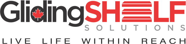 Gliding Shelf Solutions, Live Life Within Reach